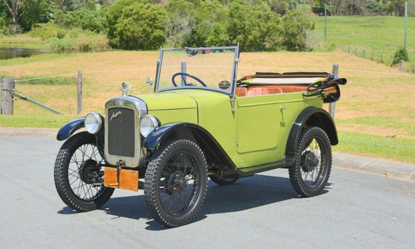 1929 Austin Seven 7 Chummy convertible tourer green Australia for sale (1).jpg