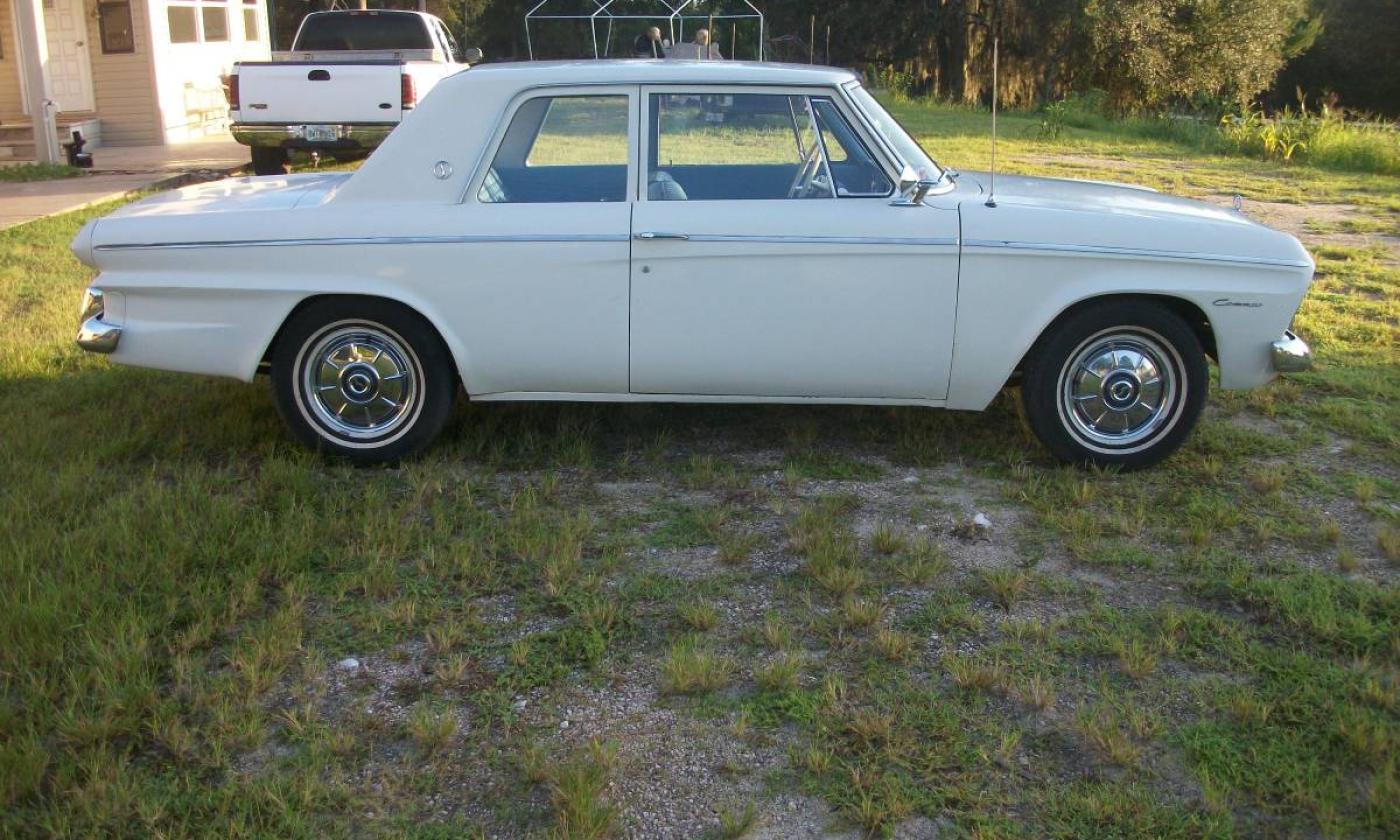 1964 Studebaker Commander 2 door for sale white 6 cylinder (1).jpg