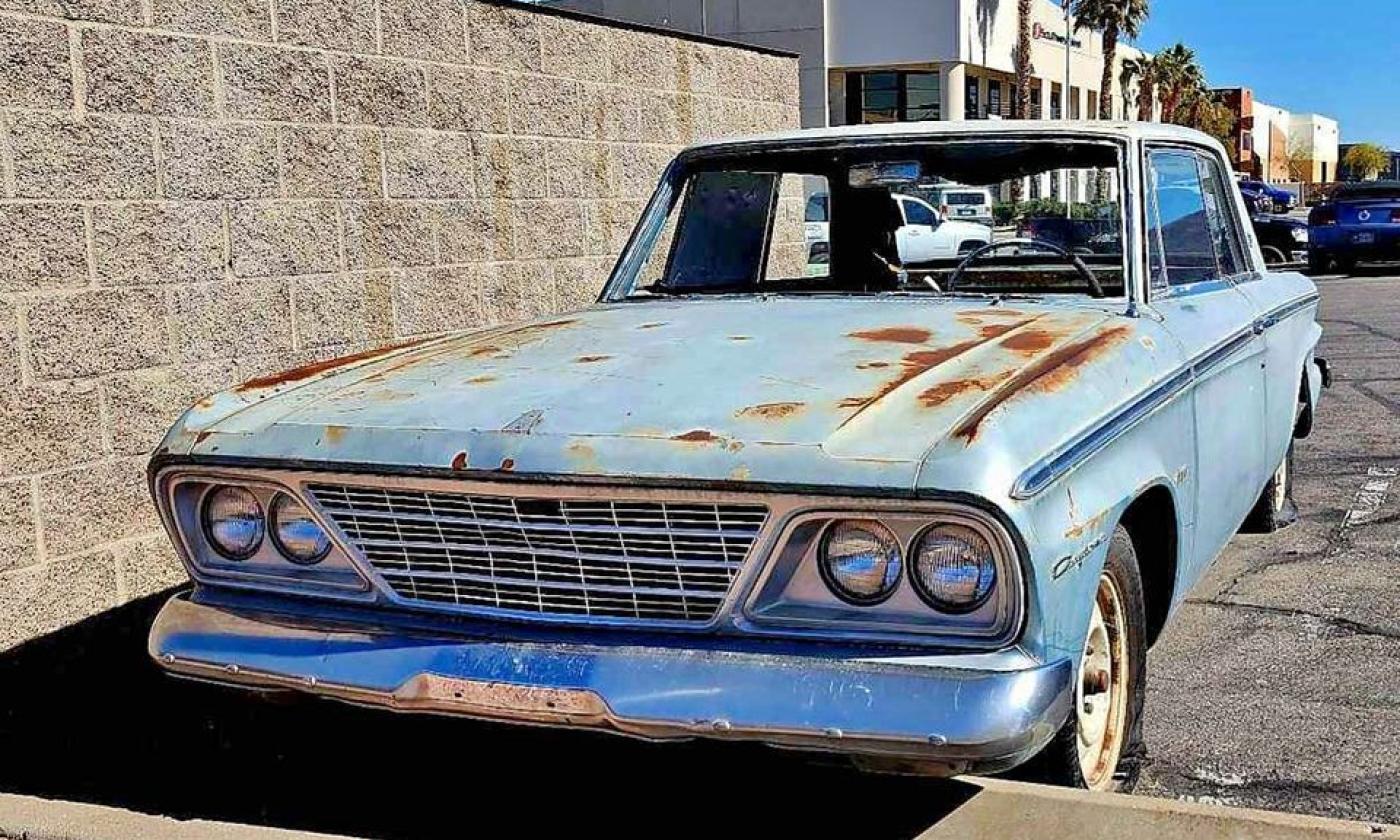 1964 Studebaker Daytona hardtop light blue parts car for sale 2023 (10).jpg