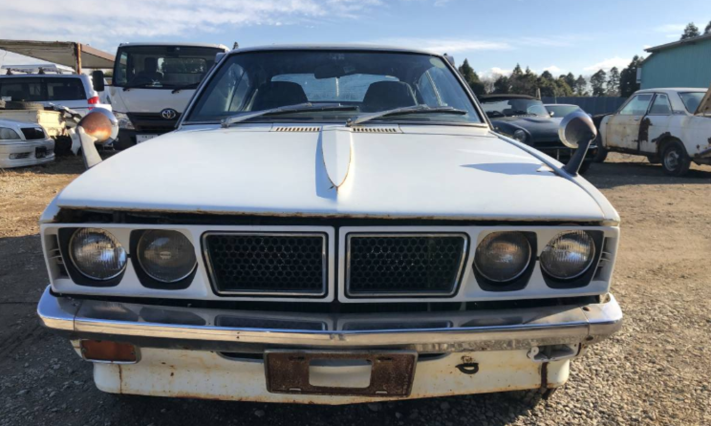 1971 Mitsubishi Galant Hardtop GSR GTO coupe white (3).png