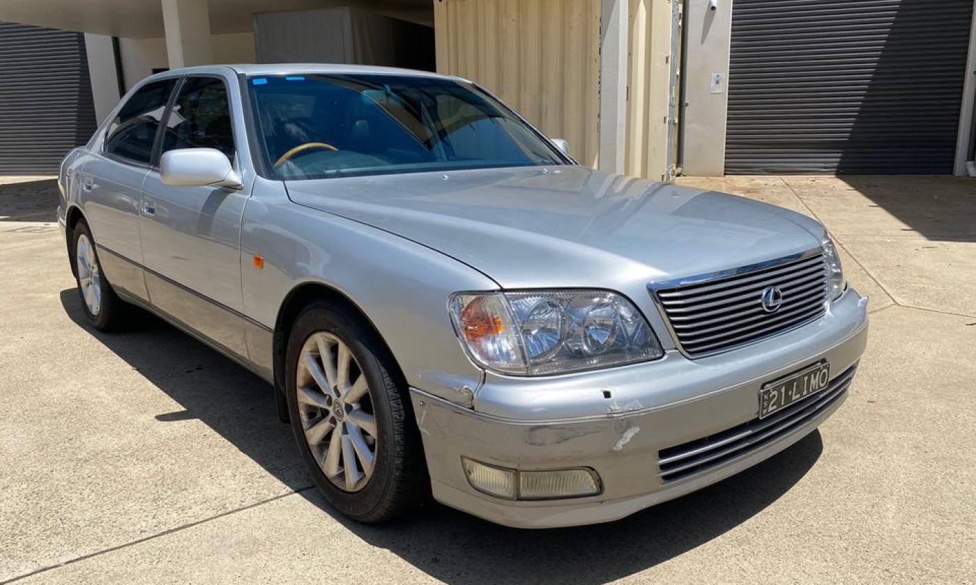 1998 Lexus LS400 Silver sedan for sale Australia NSW (1).jpg