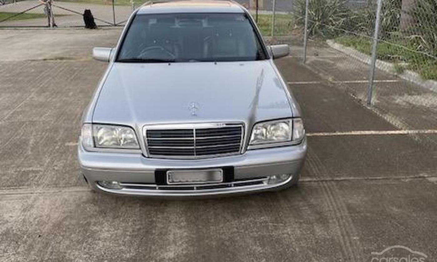 Australian C43 AMG W202 silver (1).jpg