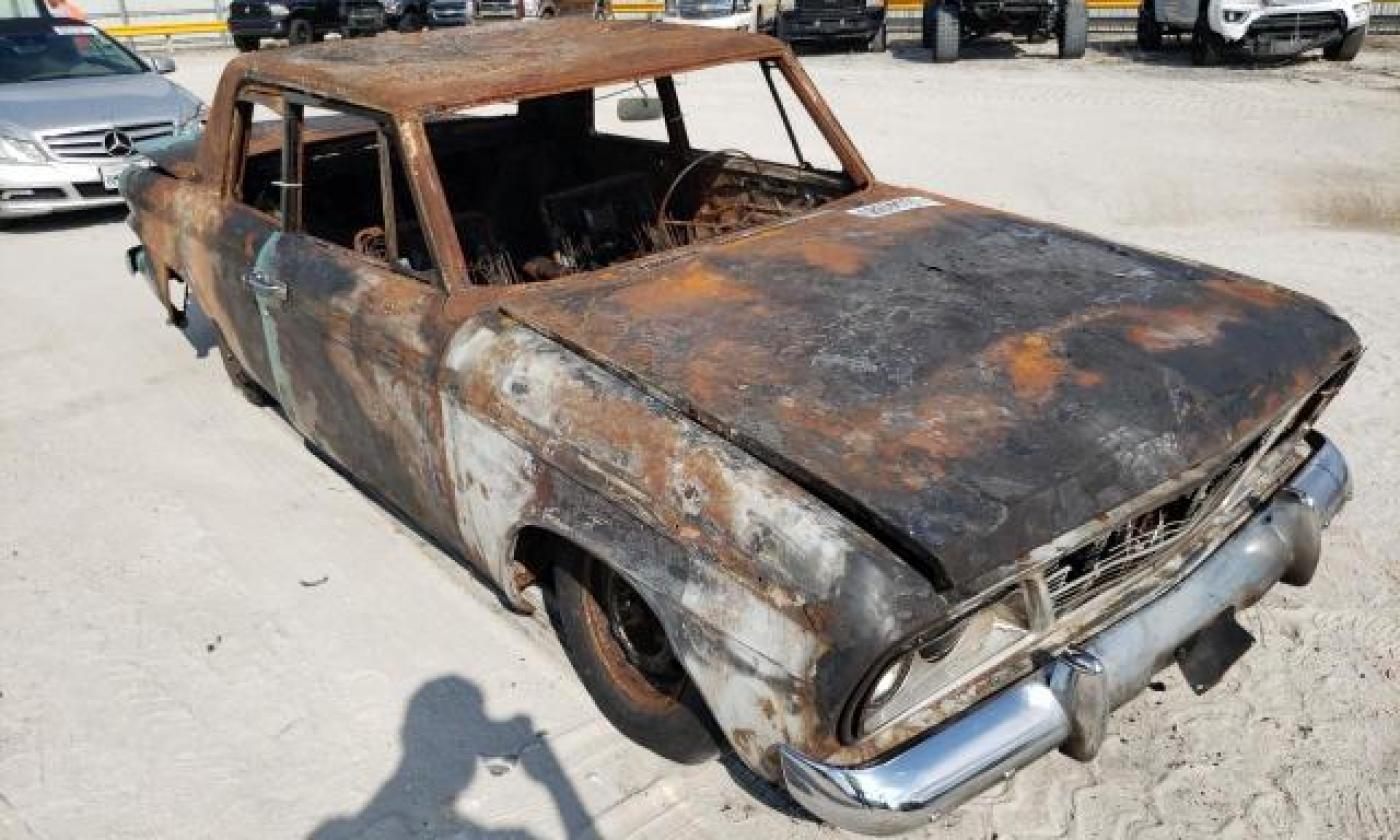 Fire damaged 1965 Studebaker Daytona 2 door (1).jpg