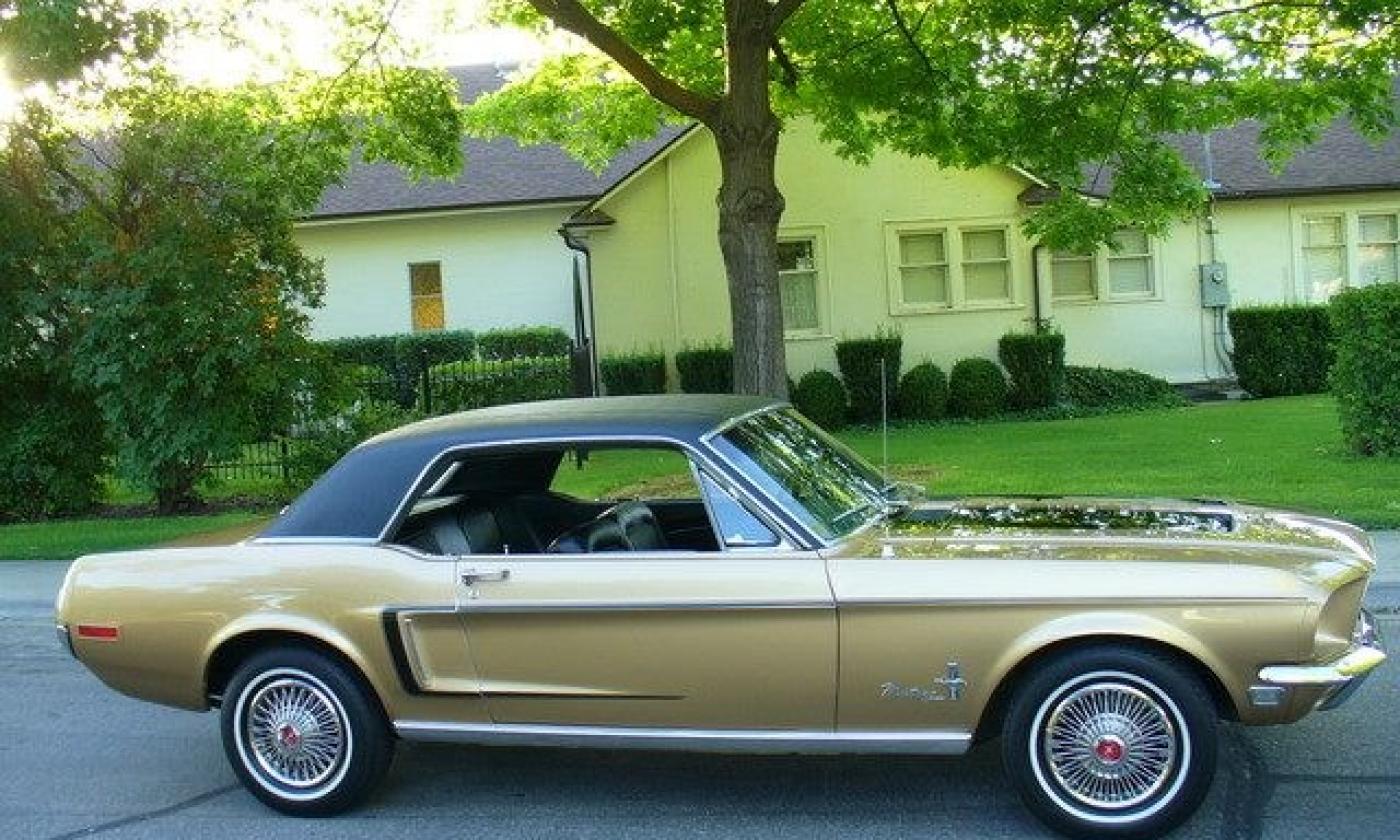 Ford Mustang 1968 Golden Nugget special edition images NZ (1).jpg