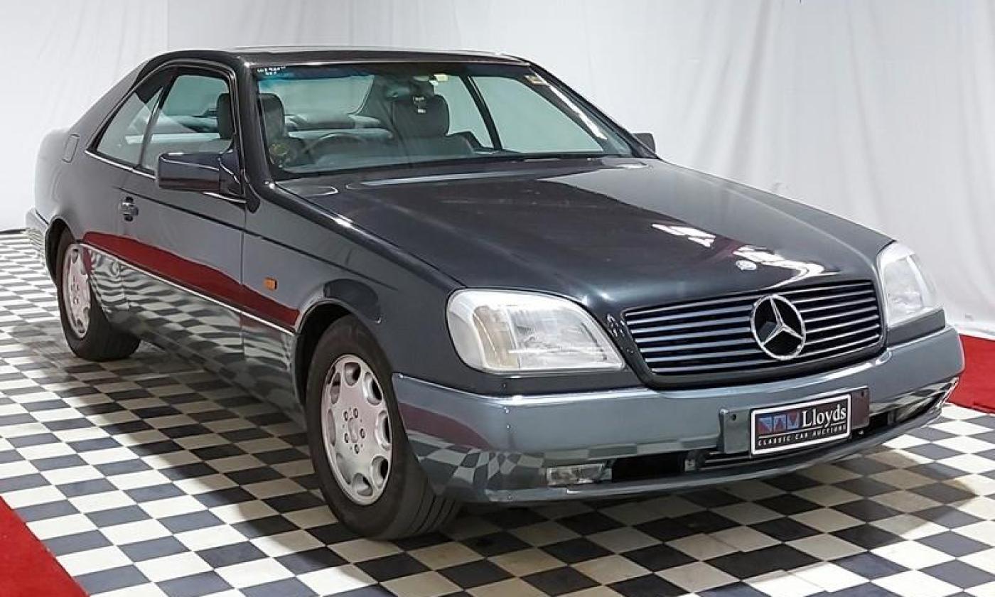 Mercedes Blue-black S500 coupe C140 W140 coupe (22).jpg