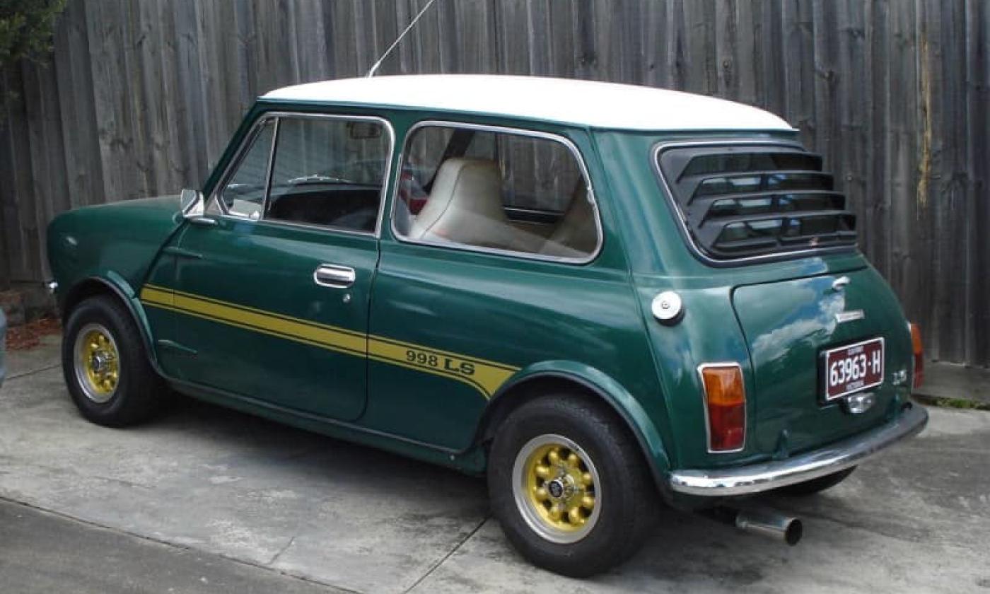 Mini LS 998cc Green restored rare for sale (1).jpg