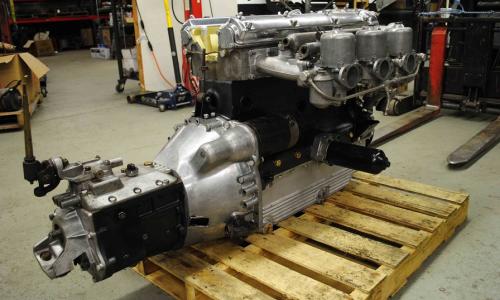 3.8 engine  with Moss gearbox Jaguar XK-E E-type.jpg