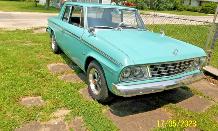 Turquoise 1965 Studebaker Commander 2 door for sale 2025 (1).png