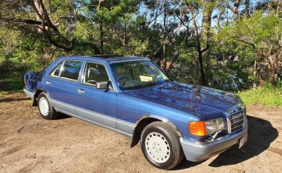 1986 Mercedes 560 SEL Blue sedan Australian delivered images (1).jpg