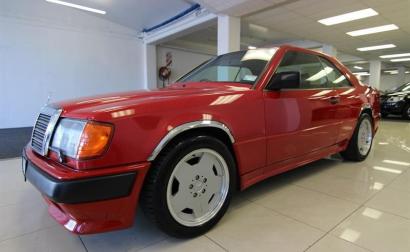 1989 Mercedes Benz W124 300CE AMG body kit red (1).jpg