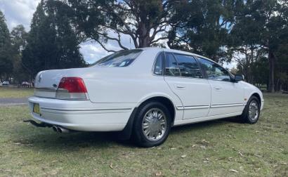 2000 model Ford LTD AU Fairlane V8 White for sale 2022 images (7).jpg