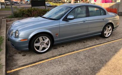 2003 Jaguar S-Type R V8 Supercharged Blue UK import to Australia (5).jpg