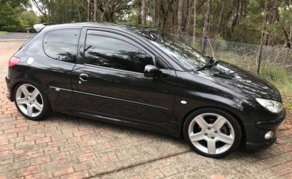 2004 Peugeot 206 GTI 180 Black hatch Feb 2021 Australia (19).jpg