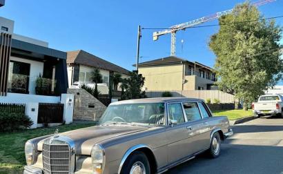 Australian delivered W100 1969 Mercedes Grosser 600 SWB limousine Sydney (1).jpg