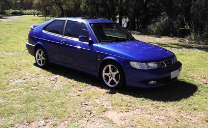 Blue Saab Viggen coupe hatch for sale Australia 2000 model Blue (1).jpg