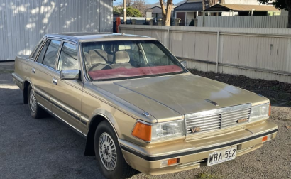 For sale 1985 Nissan 300C Cedric sedan Australia gold (1).png