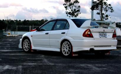 Mitsubishi Lancer Evolution 6.5 TME in scotia white 2001 New Zealand (3).jpg