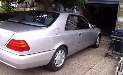 Silver 1996 CL500 S500 coupe C140 images USA (12).jpg